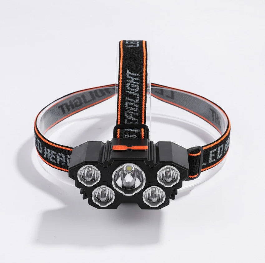 Hand-Worn Nighttime Fishing Waterproof Headlamp