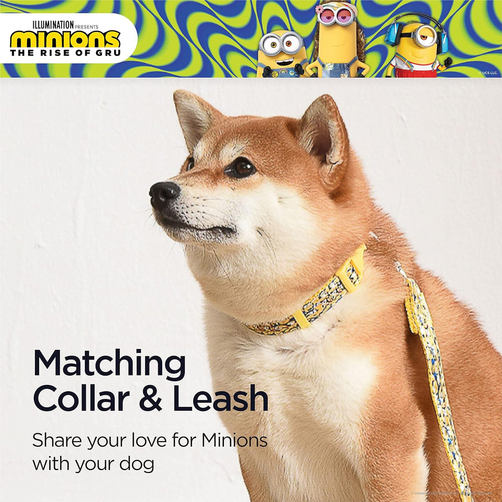 Dog Collar, Large, Yellow, More than a Minion| Gifts for  Fans and Their Pets | Officially Licensed Pet Products from Universal Studios