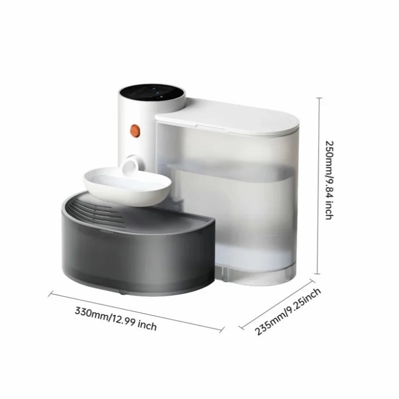 Smart Pet Water Dispenser – Rechargeable Automatic Hydration System for Cats & Dogs