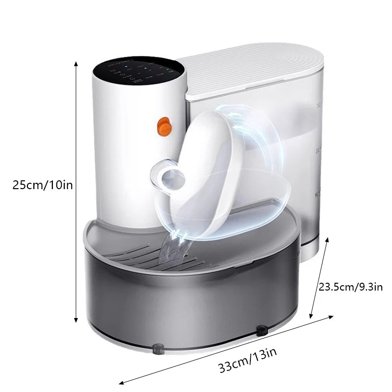 Smart Pet Water Dispenser – Rechargeable Automatic Hydration System for Cats & Dogs